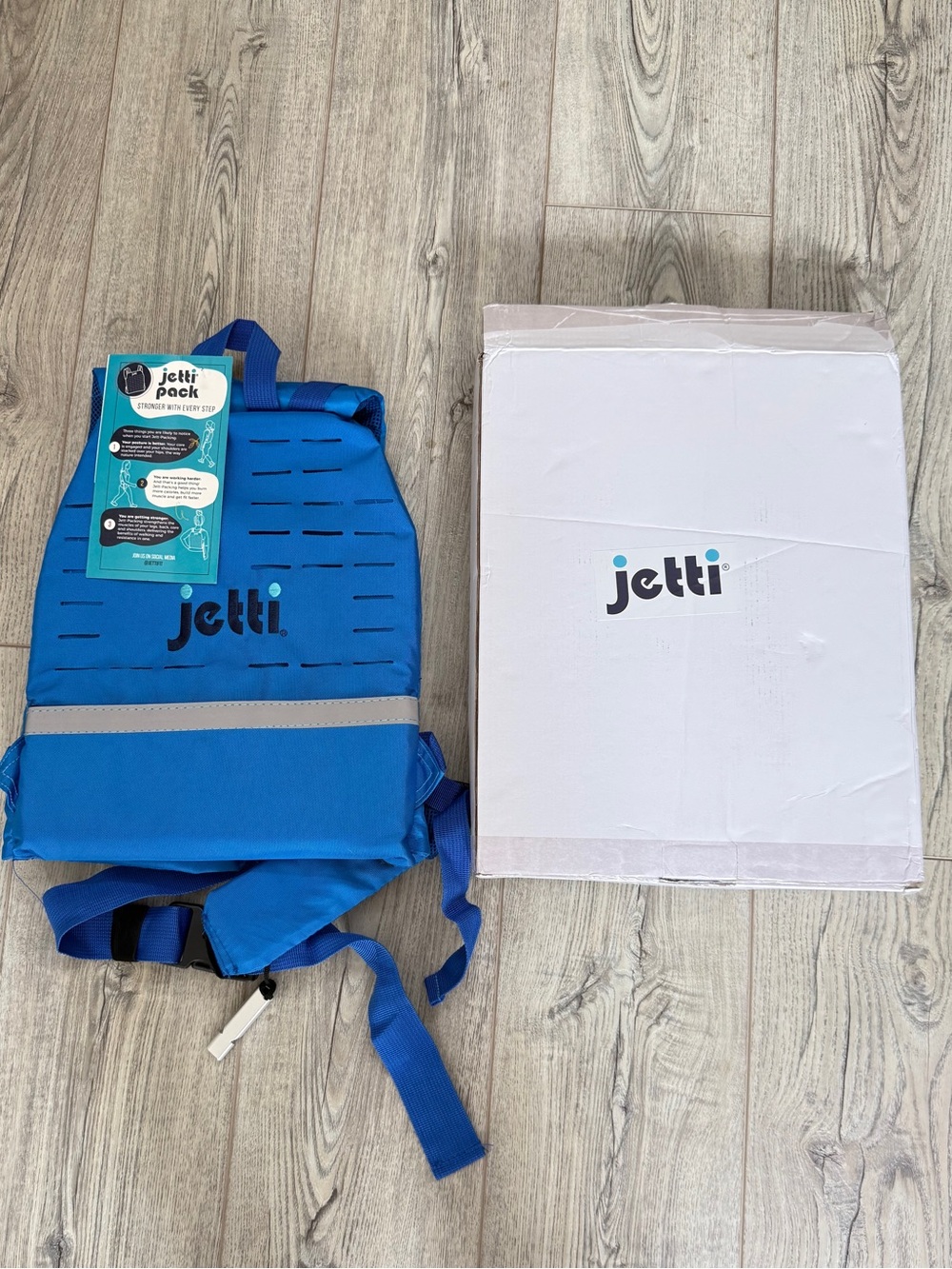 Jetti Weighted Vest Backpack NWT